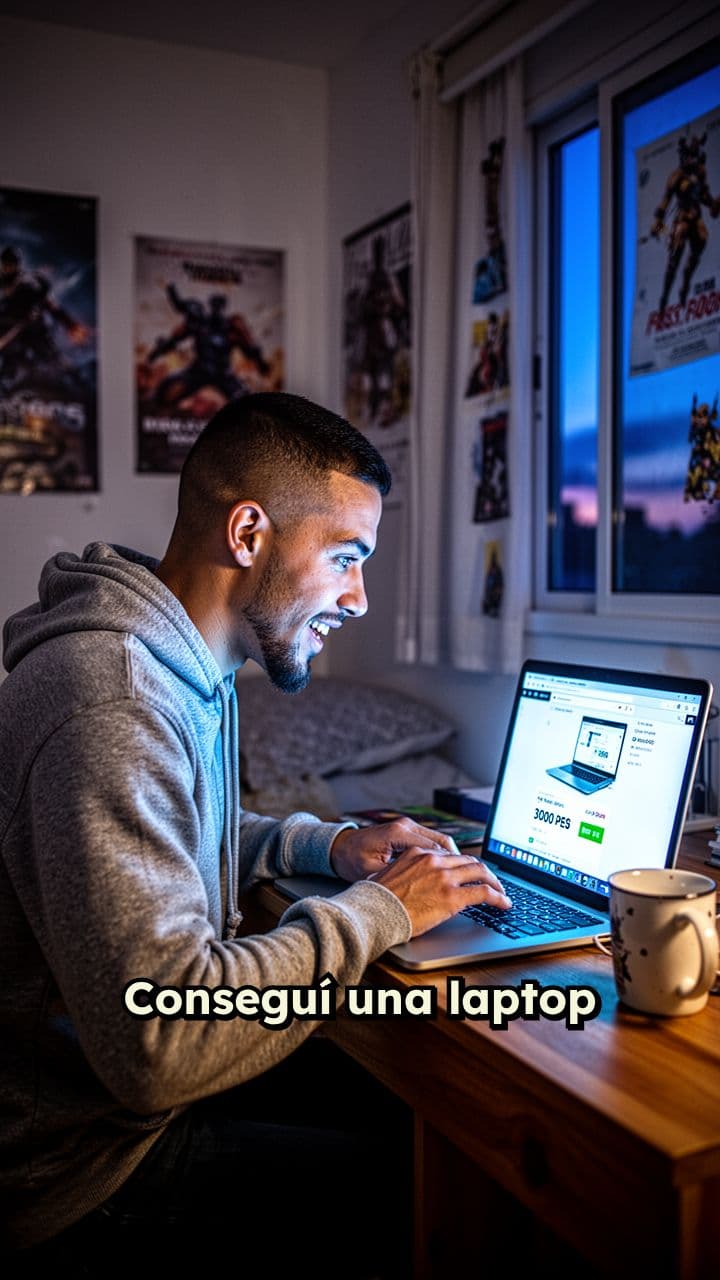 Laptop gamer barata en Marketplace