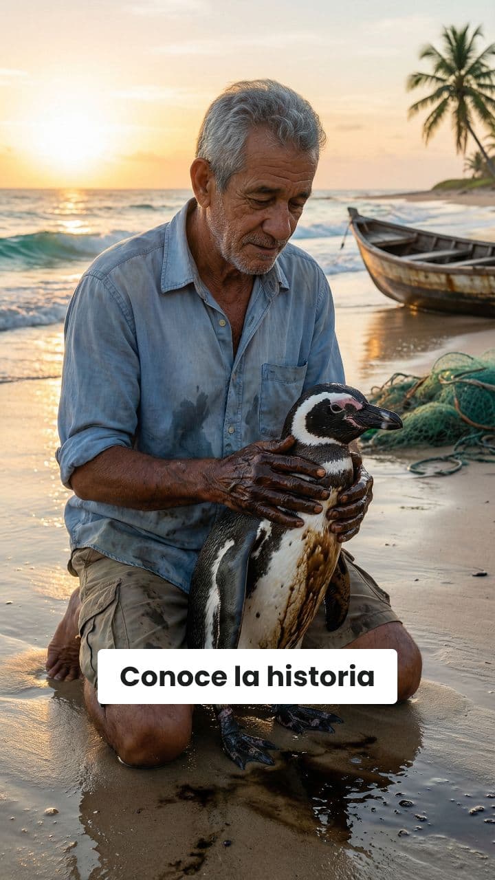 El pingüino Dindim regresa cada año