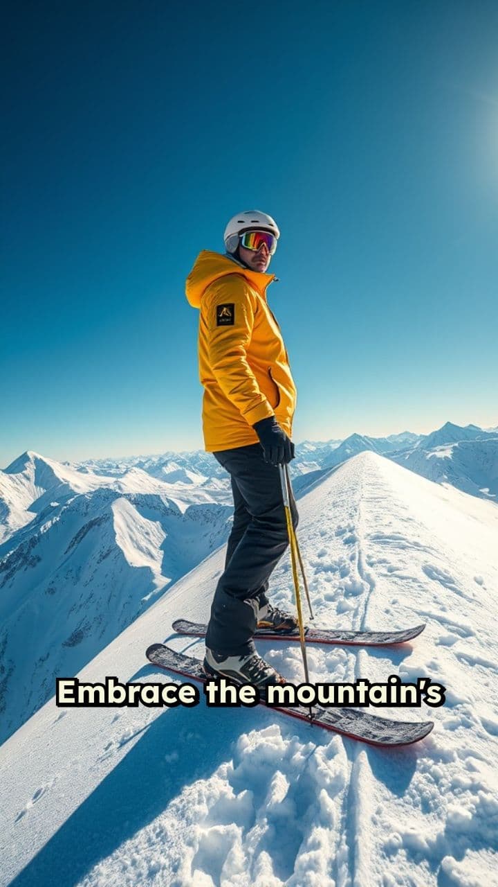 Sunny Mountain Descent