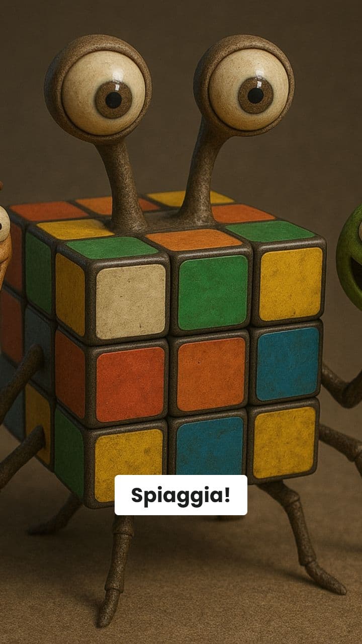 La Spiaggia Cubica e la Scarpa Gigante