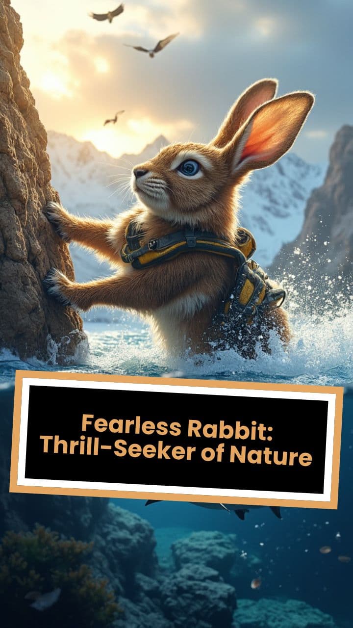 Fearless Rabbit: Thrill-Seeker of Nature