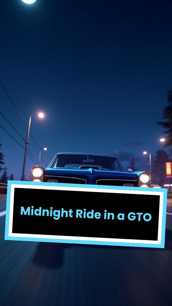 Midnight Ride in a GTO