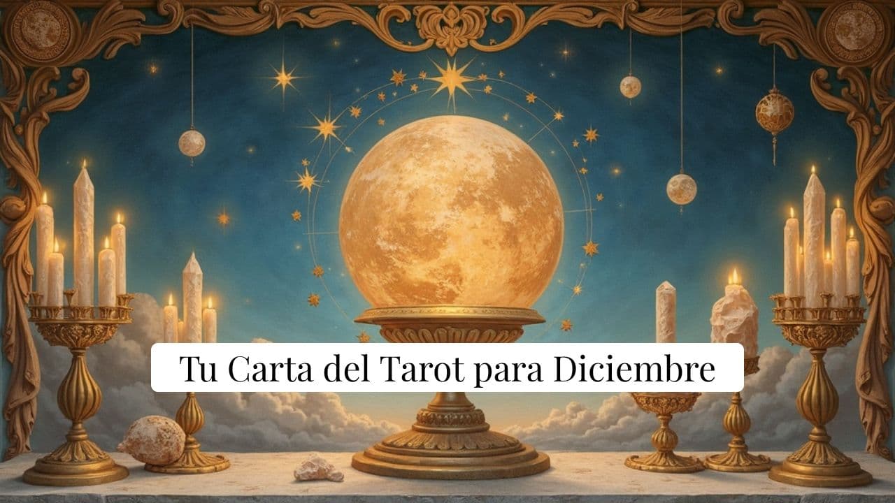 Tu Carta del Tarot para Diciembre