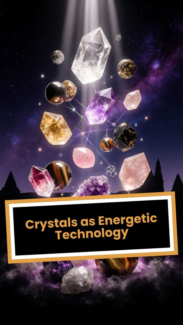 Crystals as Energetic Technology