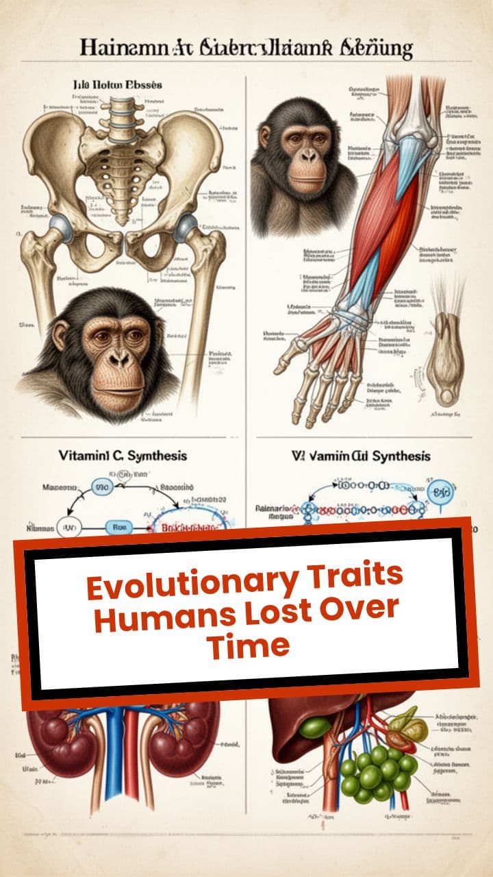 Evolutionary Traits Humans Lost Over Time