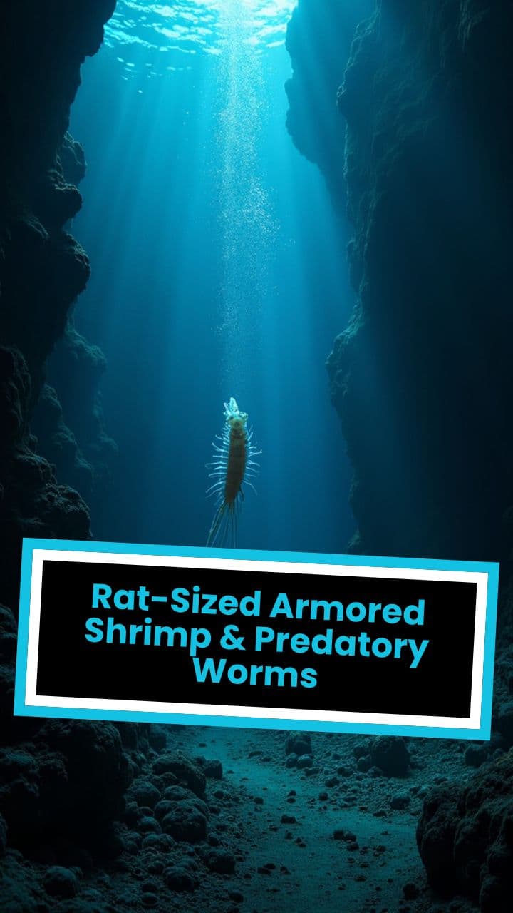 Rat-Sized Armored Shrimp & Predatory Worms