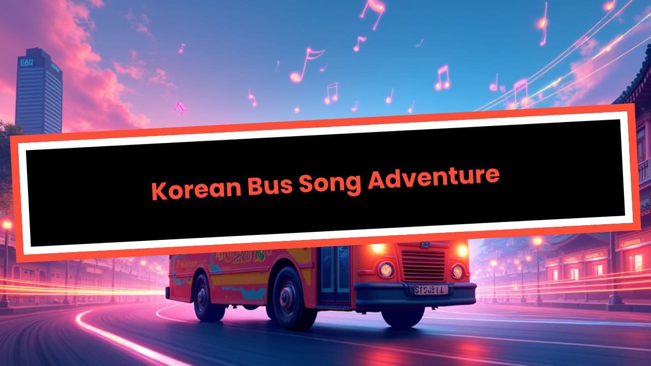 Korean Bus Song Adventure