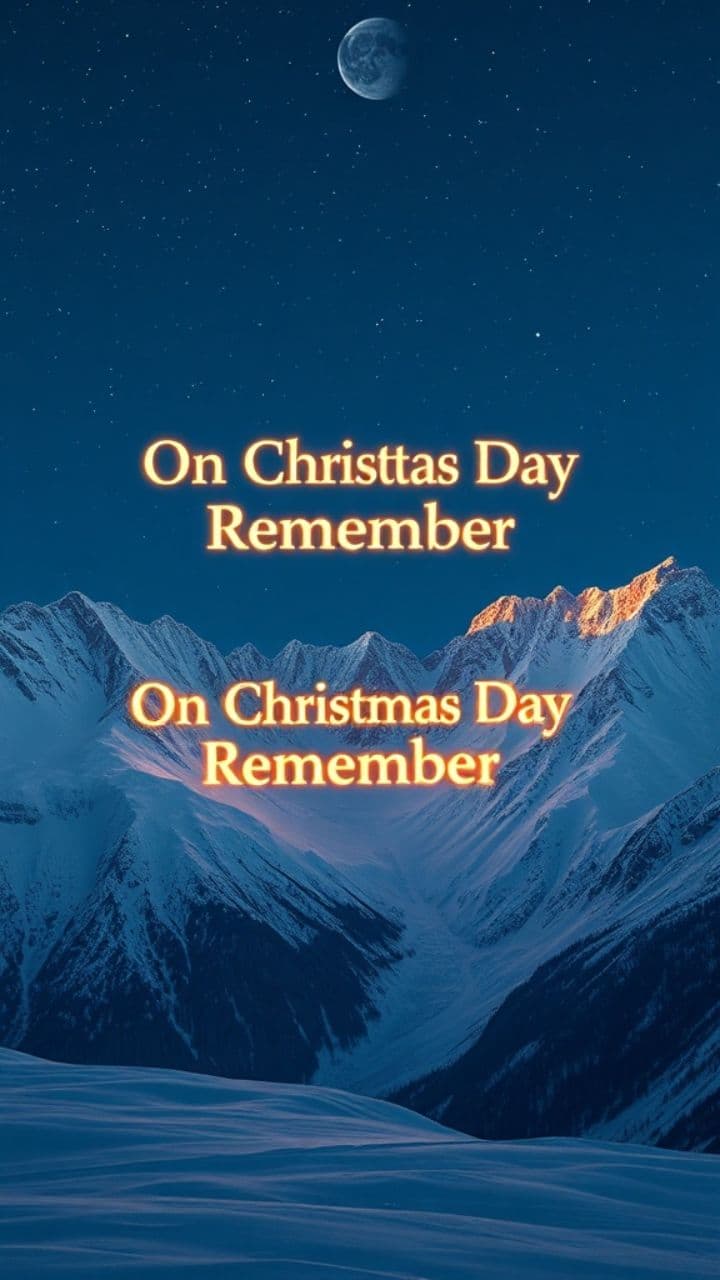 On Christmas Day Remember, Yodel, Yonder Yodelers