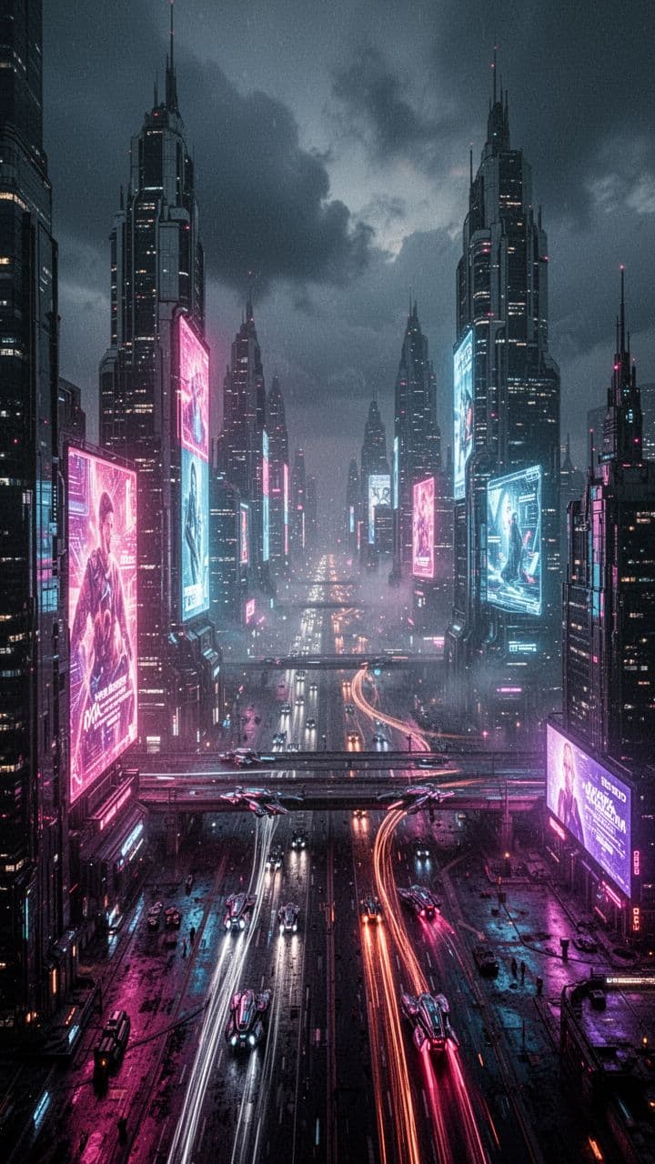 Neon Funk Night Drive