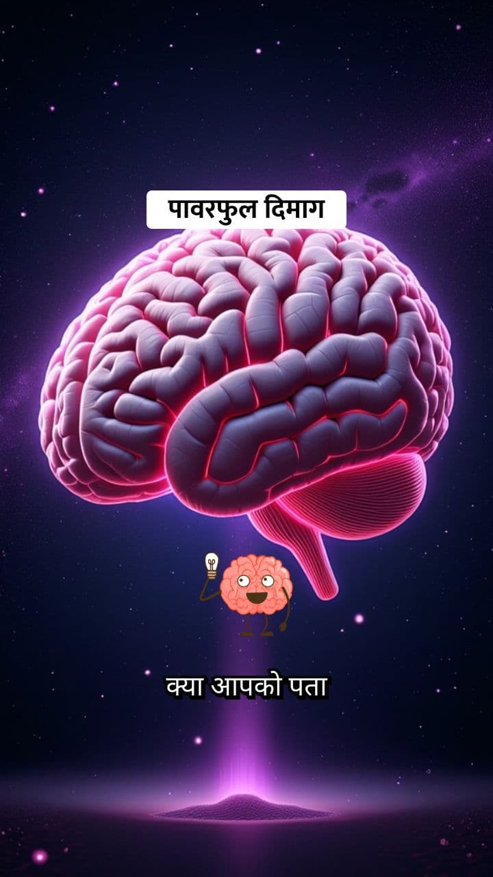 इंसानी दिमाग के जादुई तथ्य