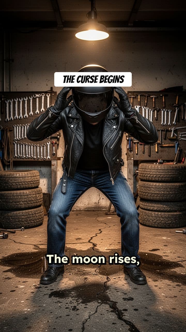 The Biker Werebat Transformation