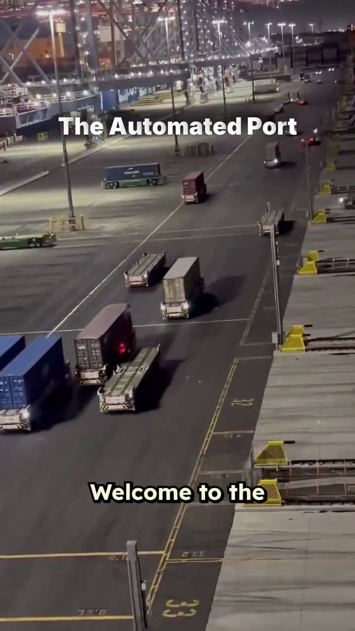 Automatisierung revolutioniert die Hafenlogistik