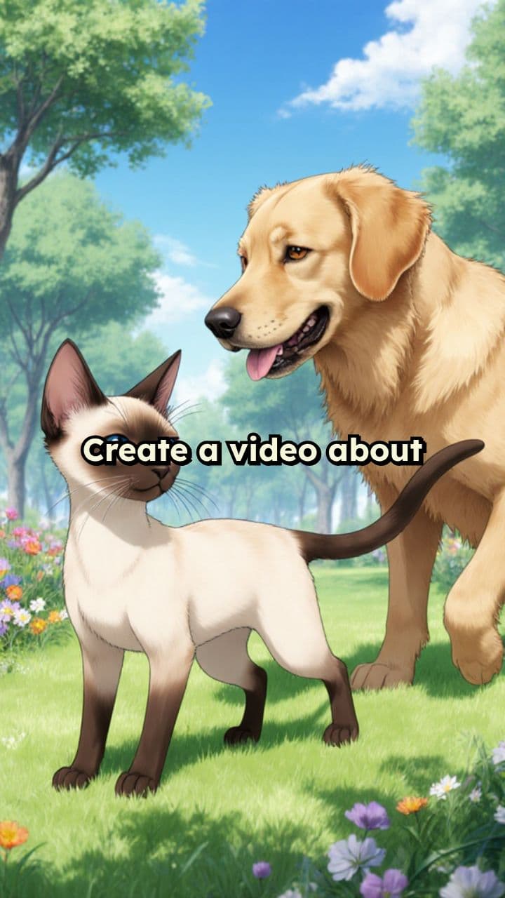 Race of the Cat and Dog