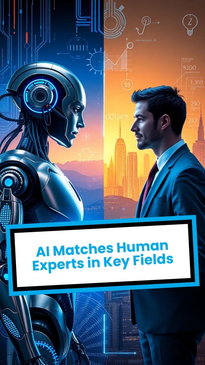AI Matches Human Experts in Key Fields