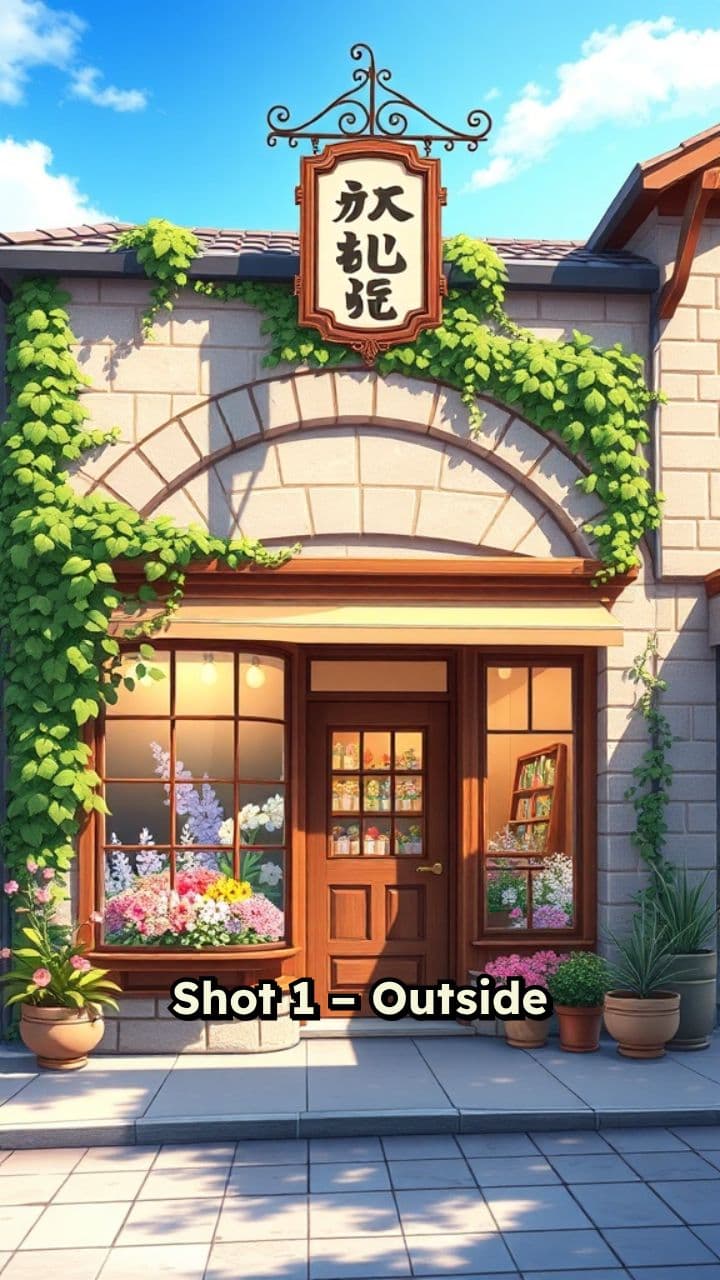 Flower Shop Order Animation