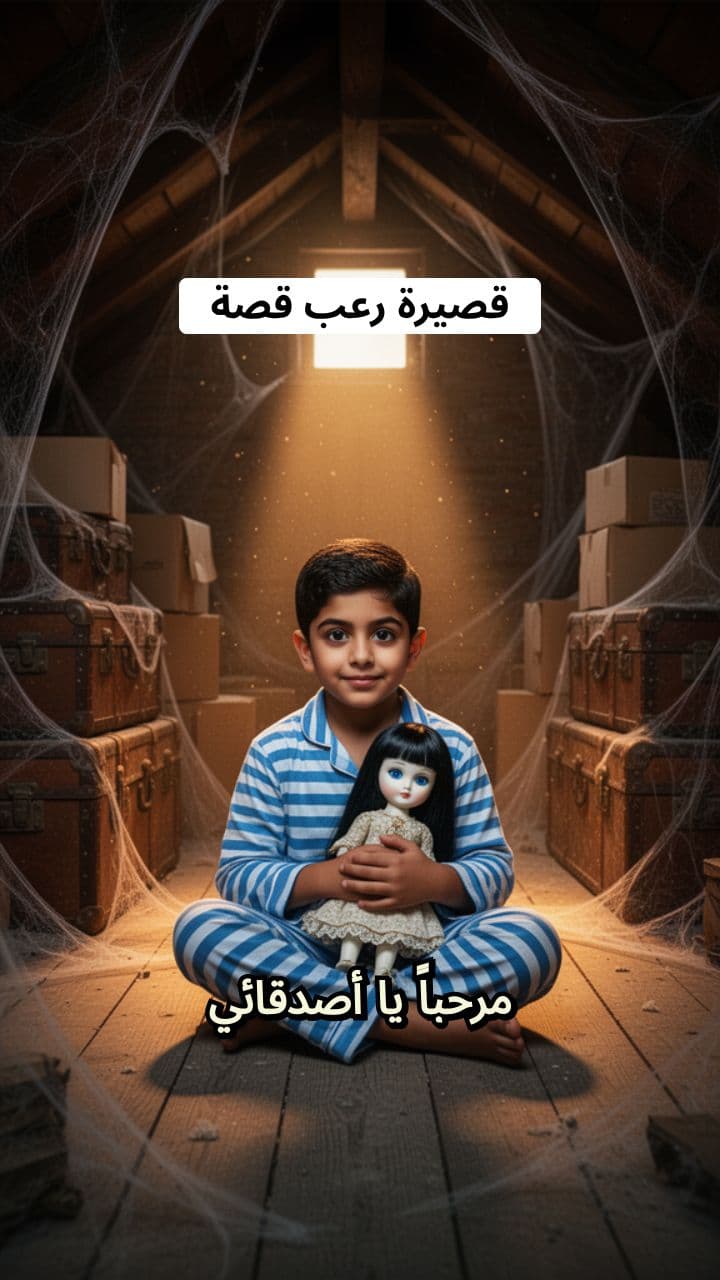 قصة أحمد والدمية المسكونة