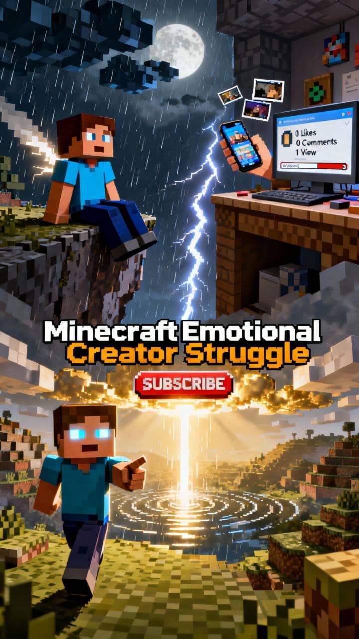 Minecraft Emotional Creator Struggle