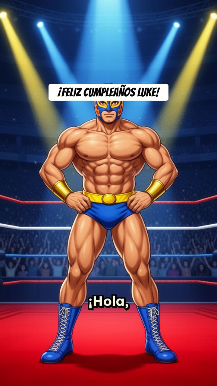 Mensaje de Cumpleaños de El Primo para Luke