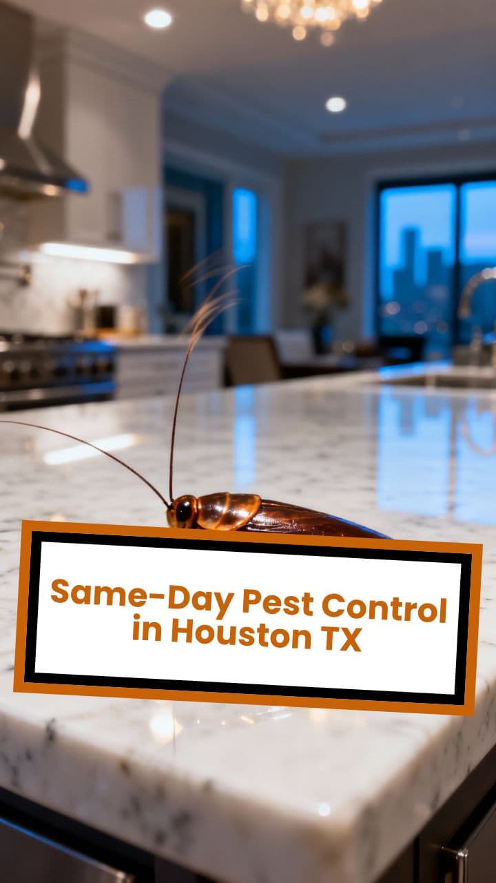 Same-Day Pest Control in Houston TX