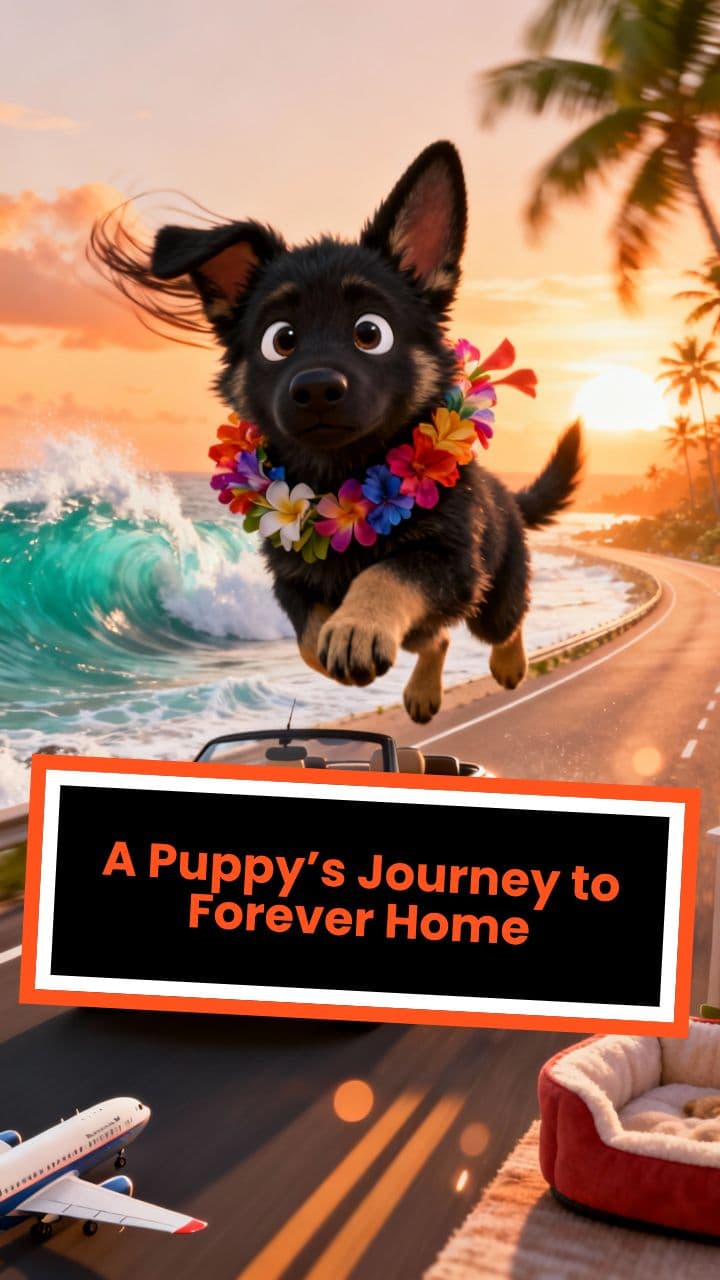 A Puppy’s Journey to Forever Home