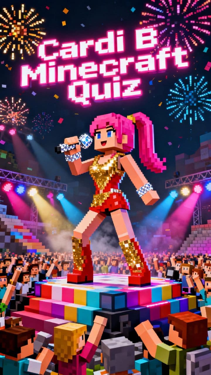 Cardi B Minecraft Quiz