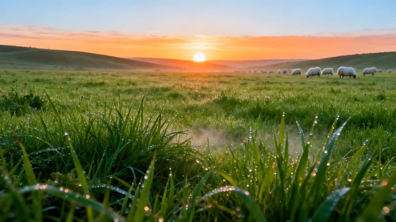 Jesus in the Heavenly Field