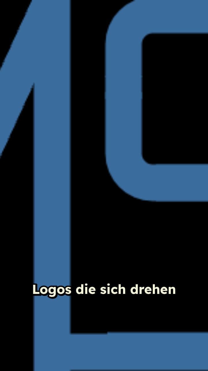 Drehende Logos sind Design-Fehler