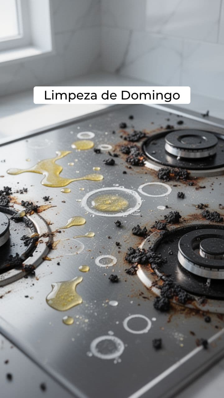 Satisfying Sunday Reset: Stove Deep Clean