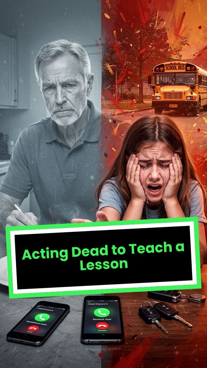 Acting Dead to Teach a Lesson