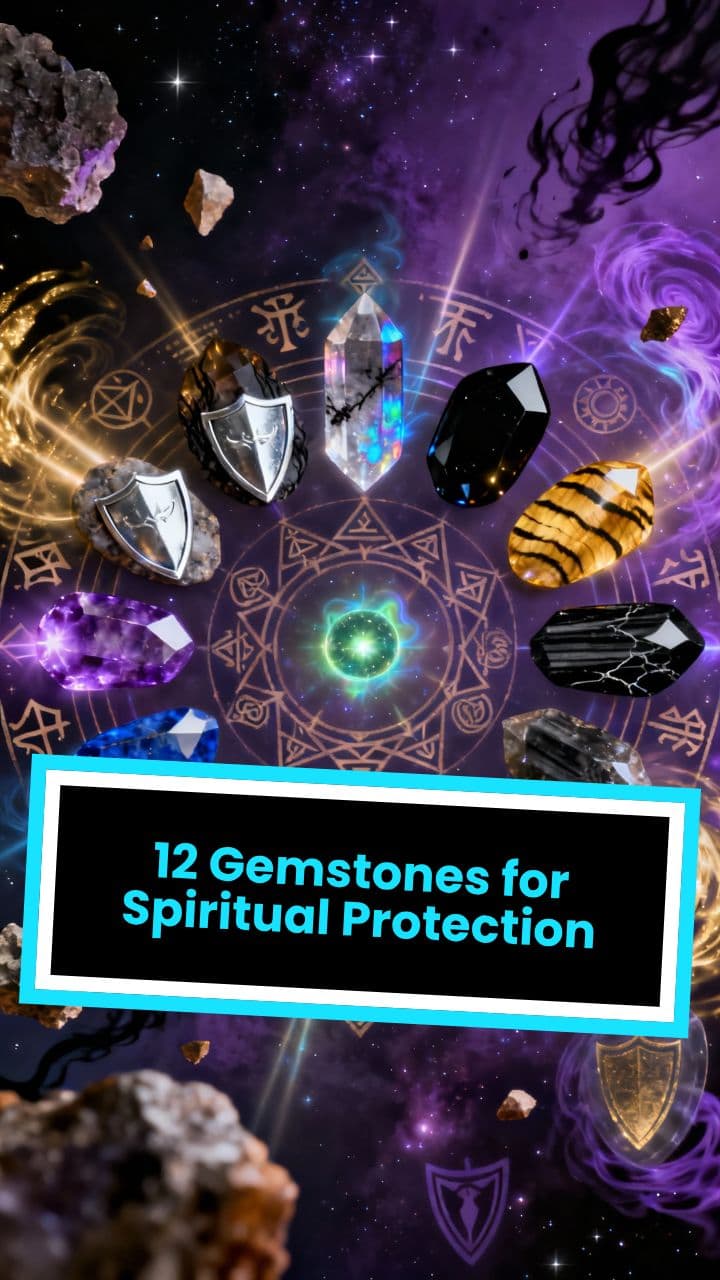 12 Gemstones for Spiritual Protection