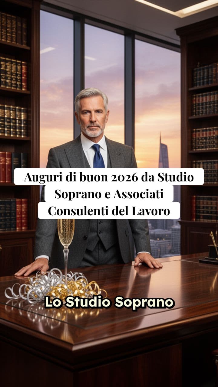 Auguri 2026 - Studio Soprano