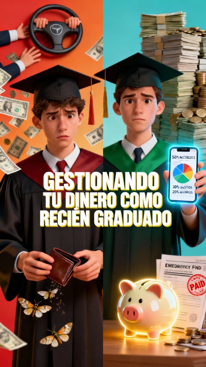 Gestionando tu dinero como recién graduado