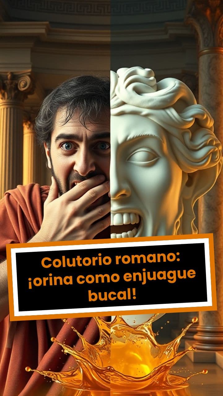 Colutorio romano: ¡orina como enjuague bucal!