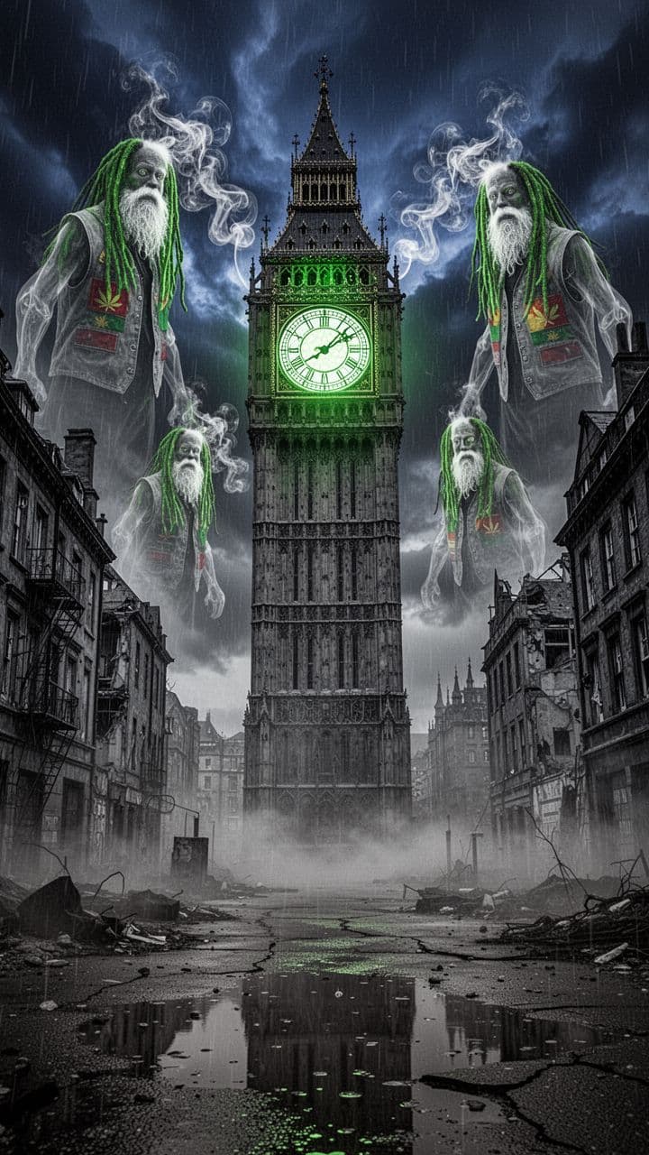 Smoke and Static in Ghost City