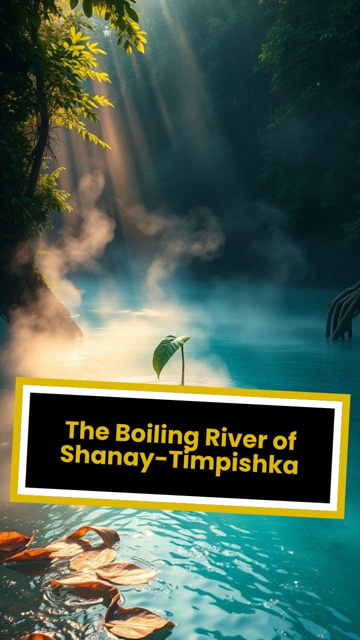 The Boiling River of Shanay-Timpishka