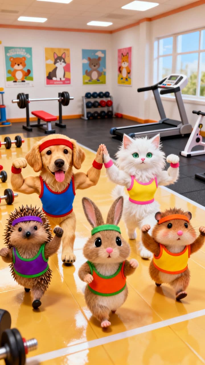 Gym Animal Pups