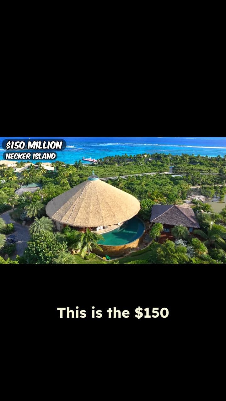 Luxurious $150 Million Island