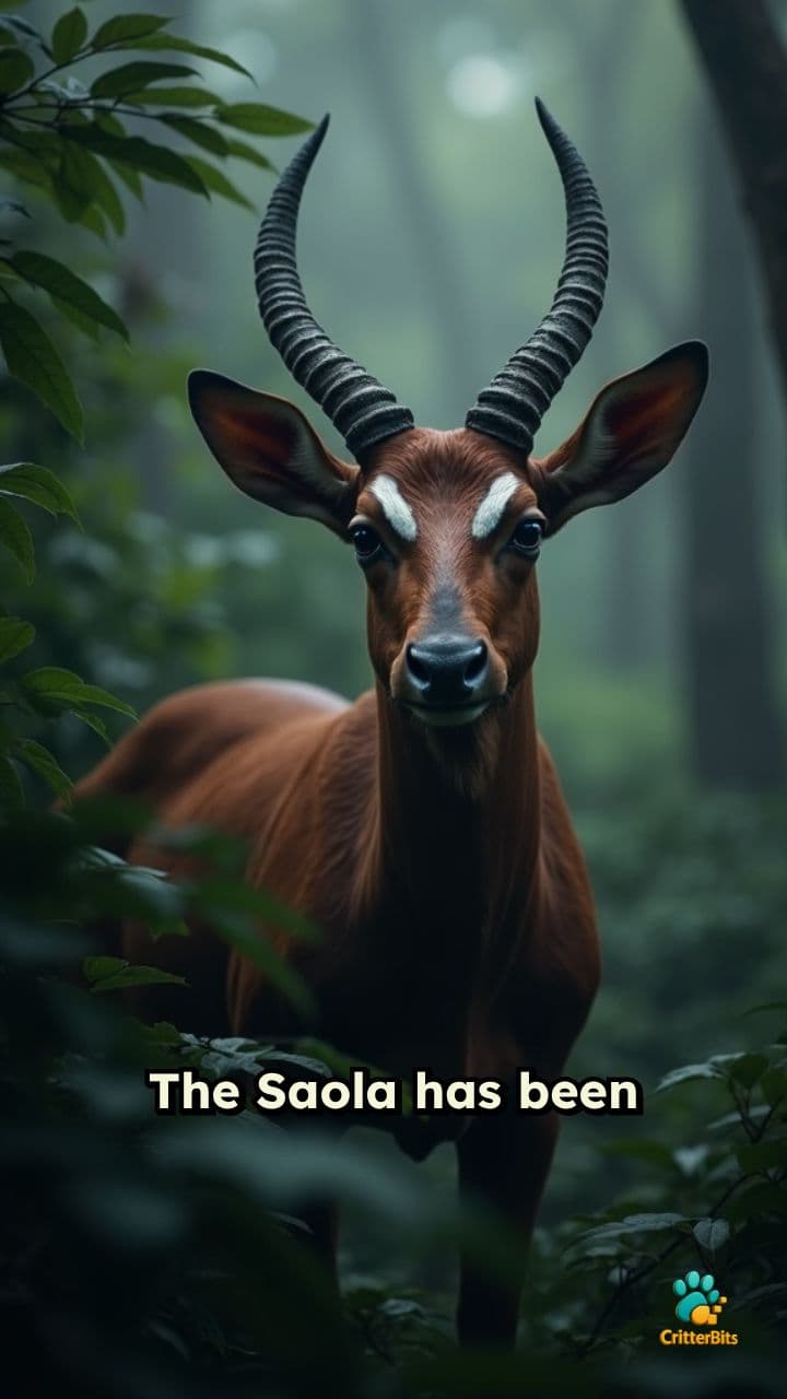 The Elusive Saola: Earth's Rarest Mammal
