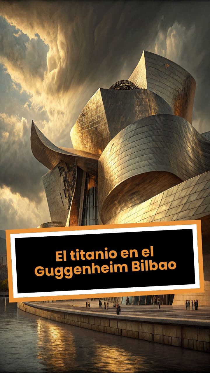 El titanio en el Guggenheim Bilbao