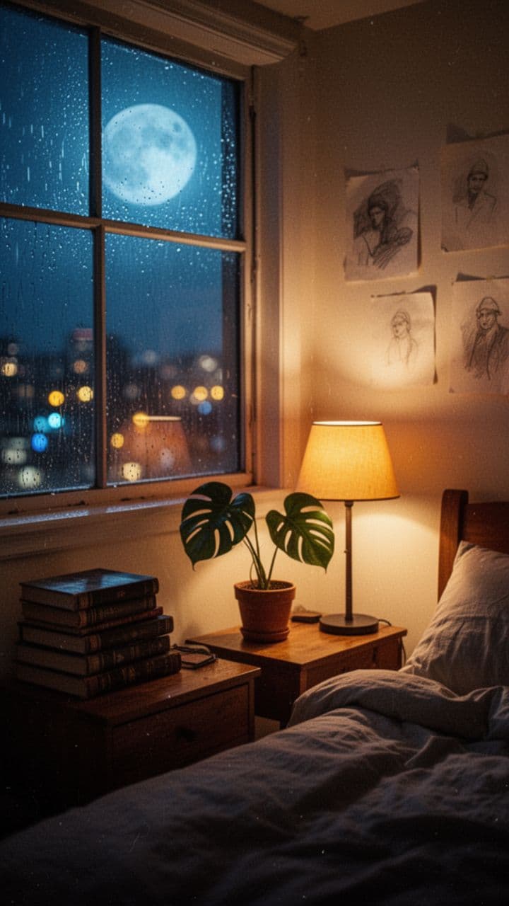 विनील की दरारों में प्यार