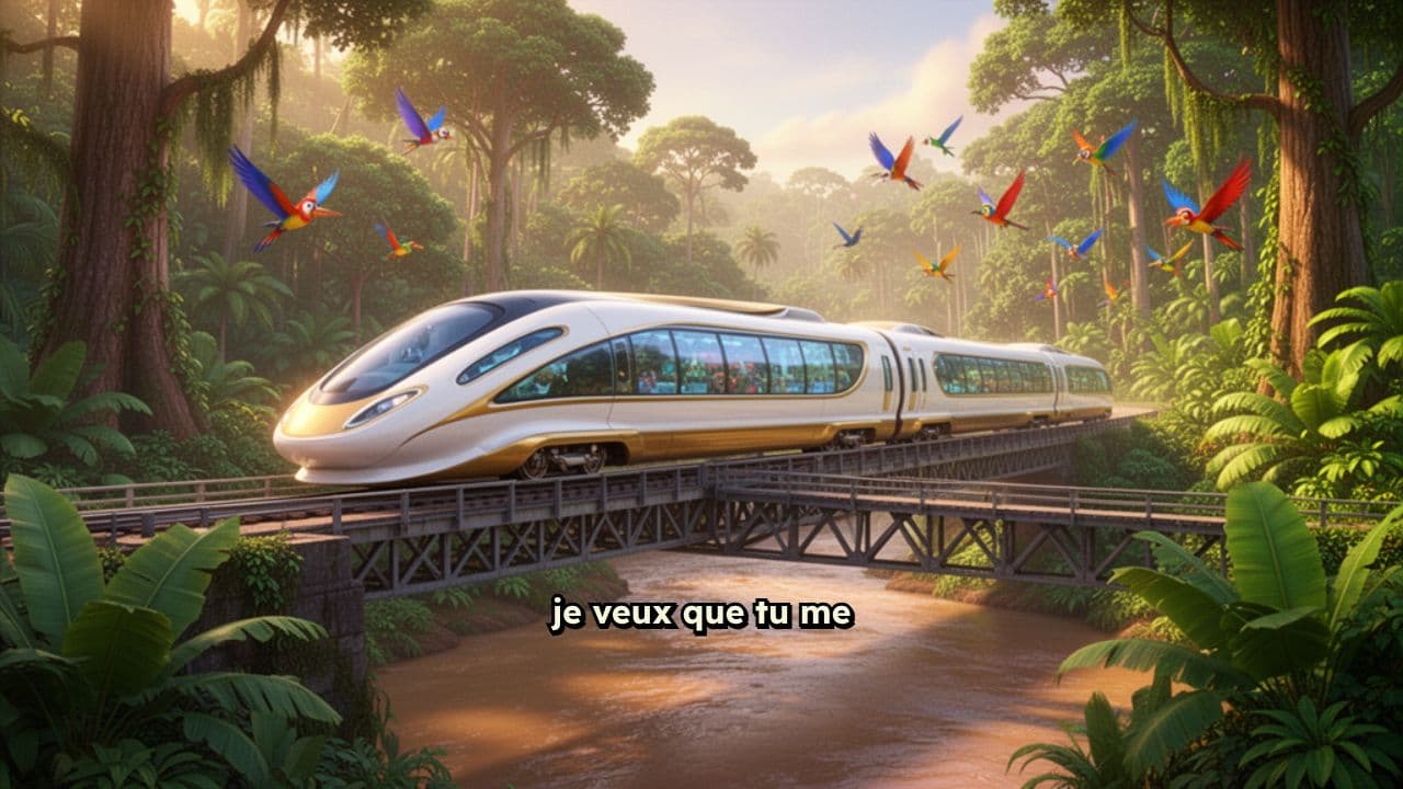 Tour de Guyane en train gastronomique