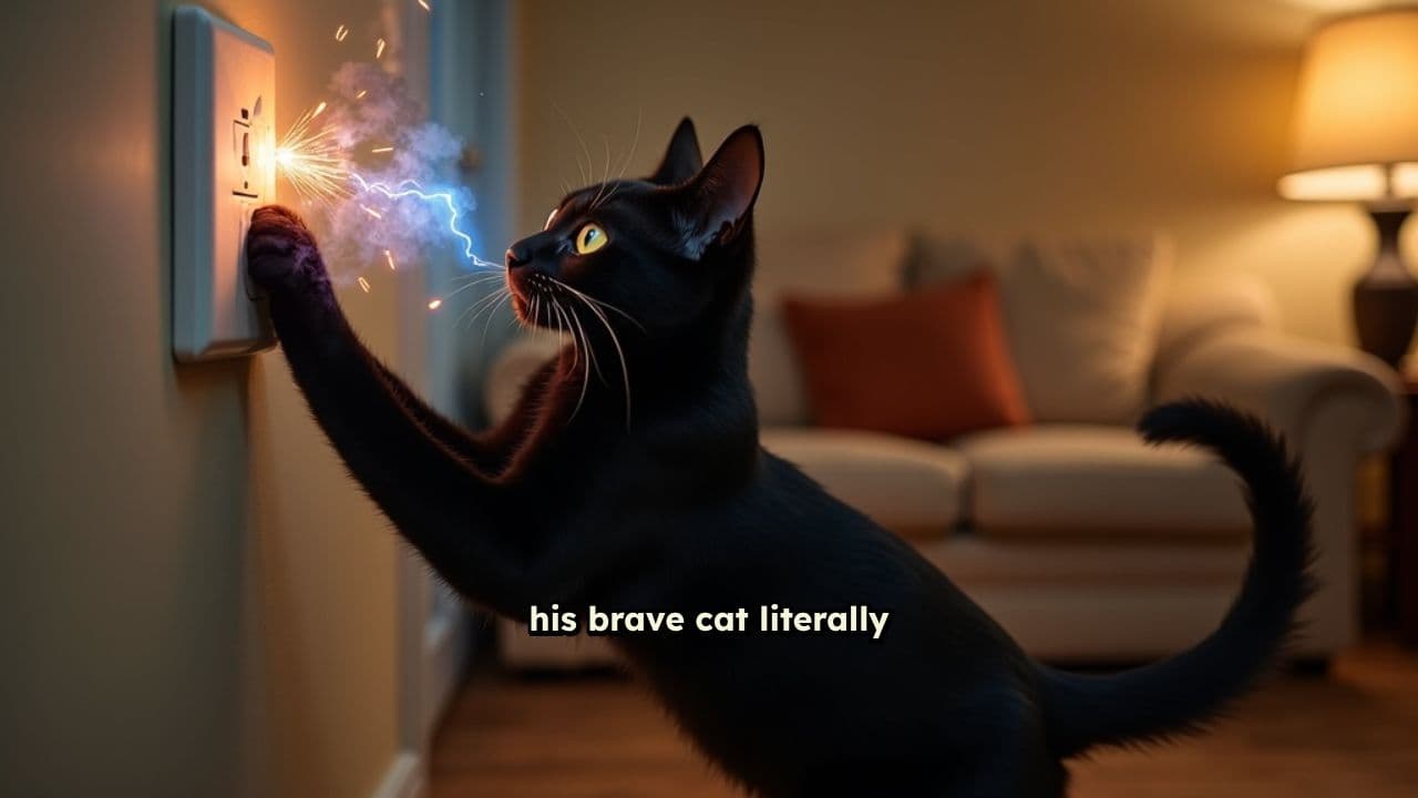 Heroic Cat Saves Family from Fire