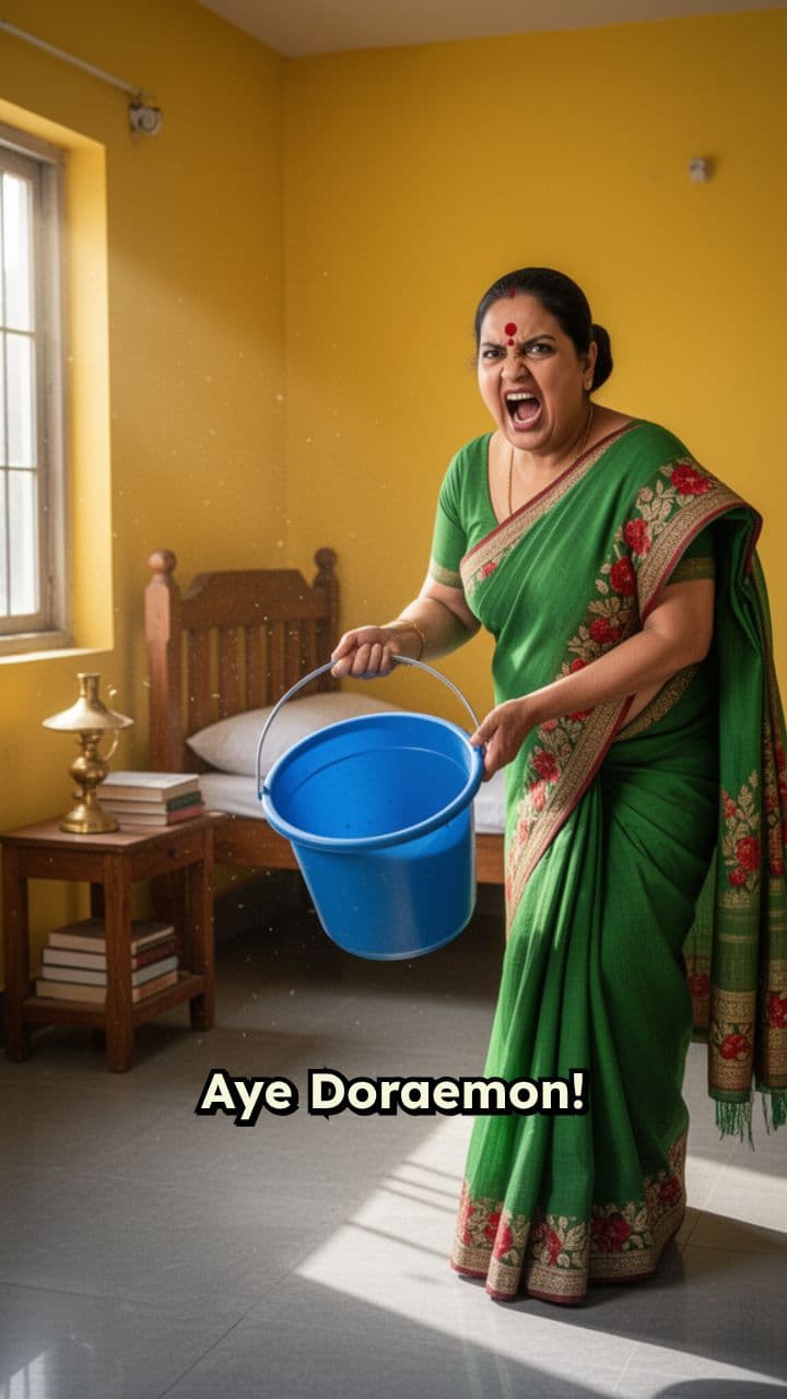 Doraemon's Morning Wake-up Call