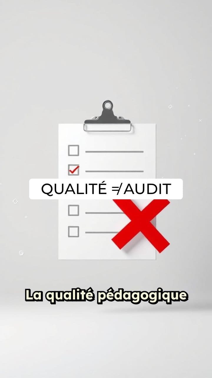 La Qualité Pédagogique - Infographie Animée