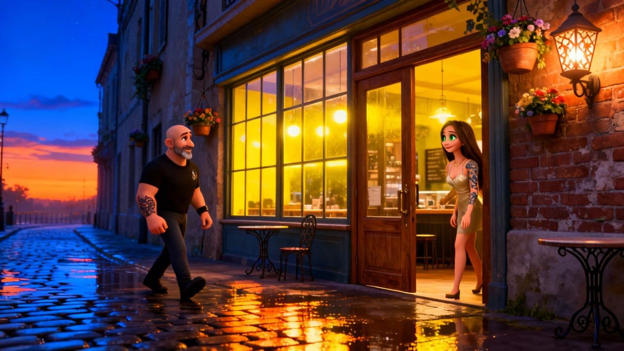 #7611 A Quiet Encounter in Spanish Harmony