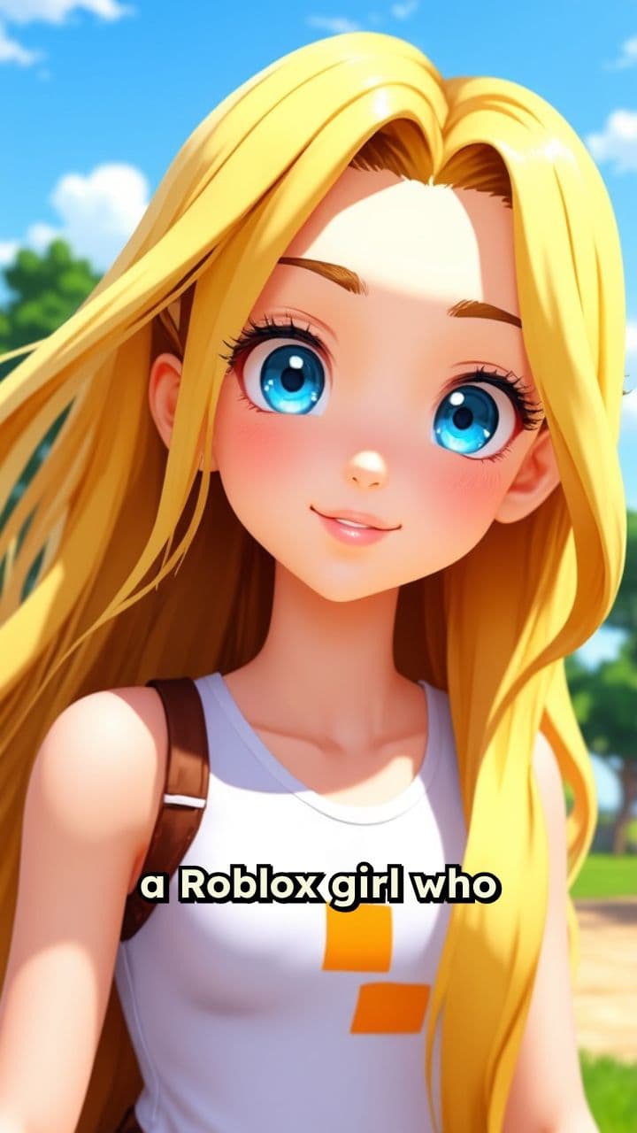 Garota Roblox com Estilo Stitch