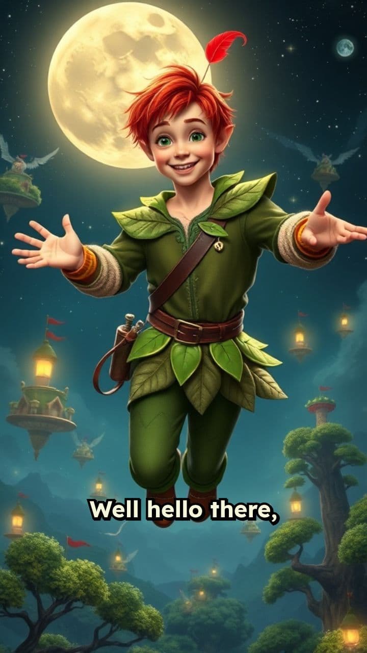 Peter Pan's Birthday Wish for Lou