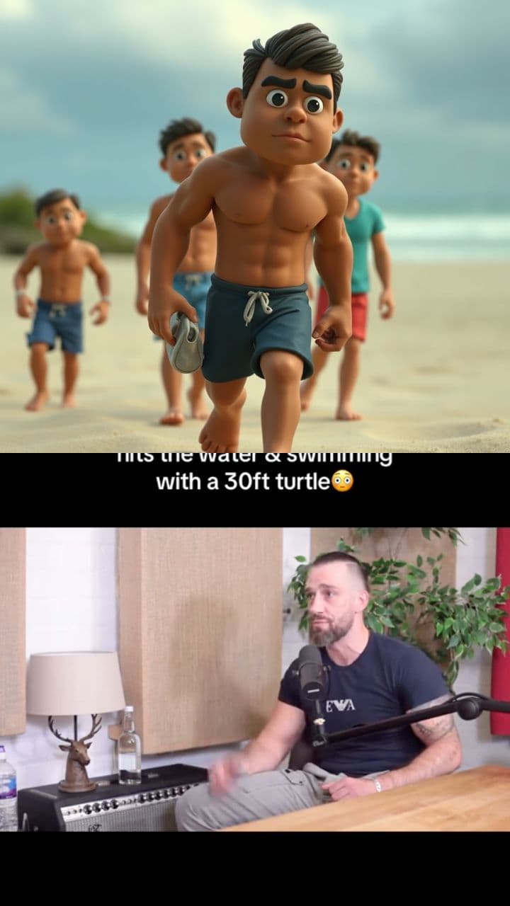 Beach Adventures and Underwater Encounters