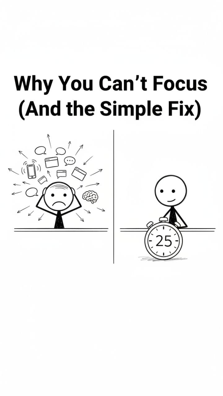 Why You Can’t Focus (And the Simple Fix)