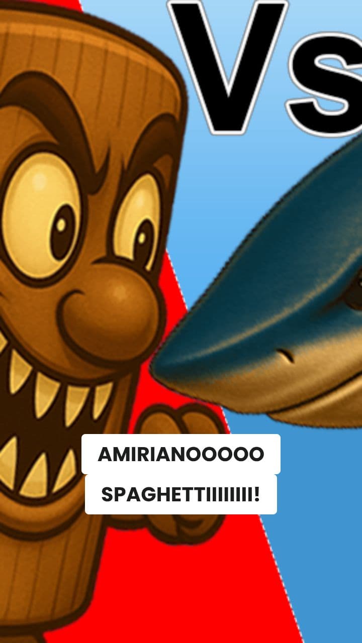 Squalo-Scarpa vs Pasta-Tronco: Il Sahur Finale